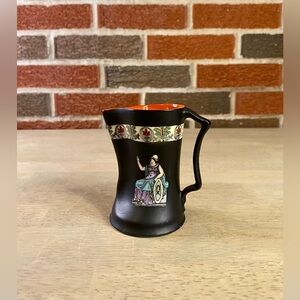 Antique Royal Bayreuth Bavaria Corinthian Ware Pitcher/Creamer‎